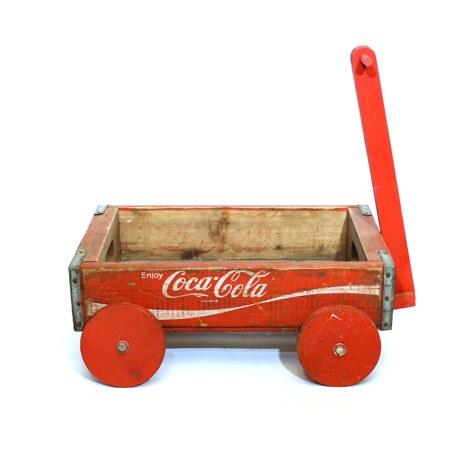Vintage Wooden CocaCola Wagon EBTH
